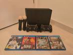 Ps4 met spellen en 2 controllers, Spelcomputers en Games, Spelcomputers | Sony PlayStation 4, Met 2 controllers, Ophalen of Verzenden