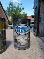 Oliedrums olievaten decoratie reclame statafels, Tuin en Terras, Vuurkorven, Ophalen, Zo goed als nieuw