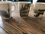 Vintage bekers met afbeeldingen van den bosch, Ophalen, Gebruikt, Overige stijlen, Kop(pen) en/of Schotel(s)