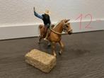 Schleich: western paard met ruiter en accessoires., Verzamelen, Ophalen of Verzenden, Zo goed als nieuw
