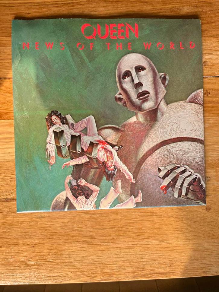 Queen - News of the World LP, Cd's en Dvd's, Vinyl | Rock, Gebruikt, Rock-'n-Roll, 12 inch, Ophalen of Verzenden
