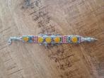 Antieke, Tibetaanse armband met barnstenen., Ophalen of Verzenden, Zilver, Armband, Met edelsteen