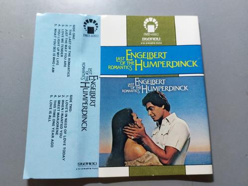 ENGELBERT HUMPERDINCK - LAST OF THE ROMANTICS (CASSETTEBANDJ, Cd's en Dvd's, Cassettebandjes, Zo goed als nieuw, Origineel, Pop