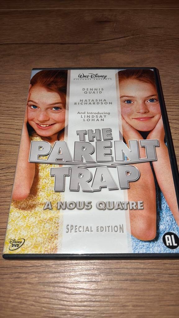 The Parent Trap met Lindsay Lohan en Dennis Quaid., Cd's en Dvd's, Dvd's | Komedie, Zo goed als nieuw, Actiekomedie, Vanaf 16 jaar