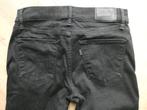 Zwarte Levi 710 Super Skinny spijkerbroek maat 28, Verzenden, Zwart, Zo goed als nieuw, W28 - W29 (confectie 36)