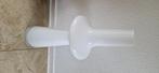 Vaas, Ophalen, 50 tot 75 cm, Wit, Glas