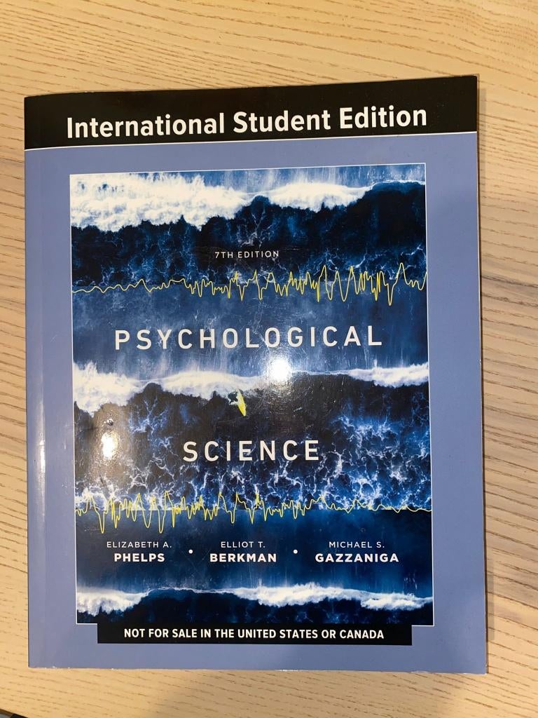 Psychological sciences, Ophalen of Verzenden, Nieuw
