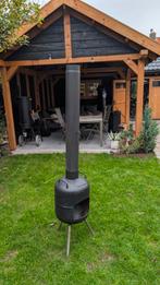 Houtkachel / Terraskachel - Buiten genieten!, Huis en Inrichting, Kachels, Ophalen, Houtkachel, Zo goed als nieuw, Vrijstaand
