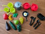 Spoelkeuken accessoires pannen, fruit en groenten, Ophalen of Verzenden, Gebruikt, Kunststof, Speelkeuken-accessoire
