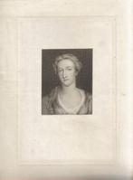Edmond Mario Granville gravure "Portret jonge Vrouw", Ophalen