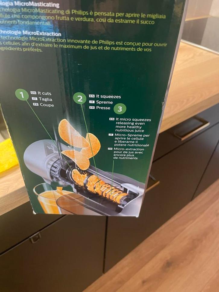 Zo Goed als Nieuwe Sapcentrifuge, Witgoed en Apparatuur, Juicers, Zo goed als nieuw, Sapcentrifuge, Elektrisch, Ophalen of Verzenden