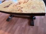 Salon tafel vintage, Huis en Inrichting, Tafels | Salontafels, Ophalen, Gebruikt, 100 tot 150 cm, 50 tot 75 cm