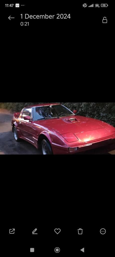 Mazda Rx7 wankelmotor bodykit, Auto-onderdelen, Carrosserie en Plaatwerk, Motorkap, Mazda, Ophalen of Verzenden