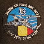 Griekse Luchtmacht F-16 Zeus Demo Team Patch, Verzamelen, Ophalen of Verzenden, Luchtmacht, Nederland, Embleem of Badge