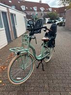Moederfiets te koop!, Fietsen en Brommers, Fietsen | Dames | Moederfietsen, 2 zitjes, 56 cm of meer, Zo goed als nieuw, Dubbele standaard