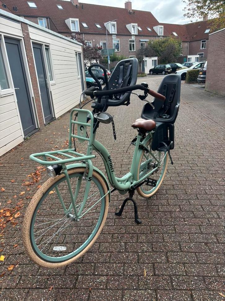 Moederfiets te koop!, Fietsen en Brommers, Fietsen | Dames | Moederfietsen, Zo goed als nieuw, Overige merken, 56 cm of meer, 2 zitjes