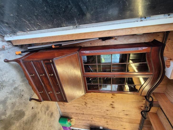 Antieke secretaire met opzetkast, Antiek en Kunst, Antiek | Meubels | Kasten, Ophalen