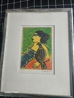 Kleurrijke Litho van Corneille '97, Antiek en Kunst, Kunst | Etsen en Gravures, Ophalen of Verzenden