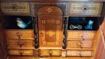 schitterende antieke ladenkast / secretaire - mahonie/noten?, Ophalen, Gebruikt