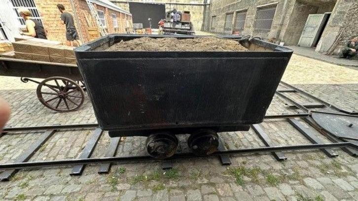 Kolen wagon Mijnwagen Treinwagon, Antiek en Kunst, Curiosa en Brocante, Ophalen of Verzenden