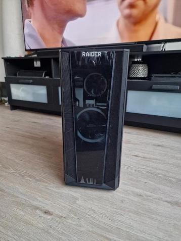 Raider RGB mini-tower gaming behuizing beschikbaar voor biedingen