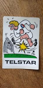 Stripsticker Dik Bruijnesteijn transparant voetbal TELSTAR, Verzamelen, Stickers, Ophalen of Verzenden