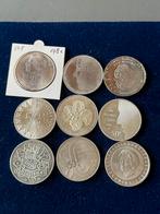 Serie 50 gulden  munten, Postzegels en Munten, Munten | Nederland, Setje, Koningin Beatrix, Zilver, Ophalen of Verzenden