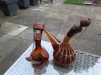 2 Vintage Spaanse Wijn Karaaf, Antiek en Kunst, Ophalen of Verzenden