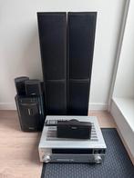 Pioneer versterker en 5.0 speakers + idome subwoofer, Audio, Tv en Foto, Home Cinema-sets, 70 watt of meer, Gebruikt, Pioneer