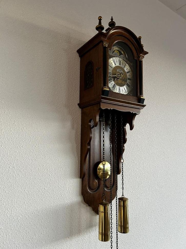 Wuba Warmink Maan Wandklok - 1973, Antiek en Kunst, Antiek | Klokken, Ophalen