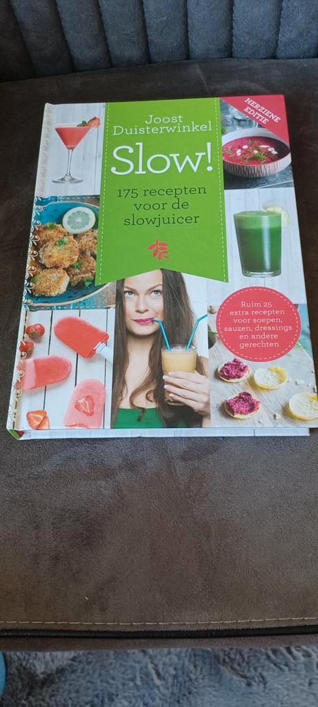 Joost Duisterwinkel Slow 175 recepten, Boeken, Gezondheid, Dieet en Voeding, Zo goed als nieuw, Dieet en Voeding, Ophalen of Verzenden