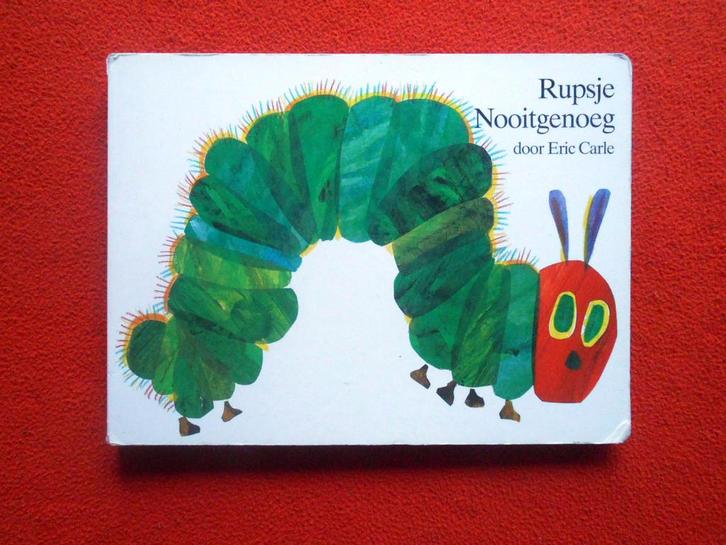 Eric Carle: Rupsje Nooitgenoeg (groot), Boeken, Kinderboeken | Jeugd | onder 10 jaar, Gelezen, Fictie algemeen, Ophalen of Verzenden