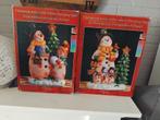 2x  kerstmannen met wisselende kleuren, Diversen, Kerst, Ophalen of Verzenden, Zo goed als nieuw