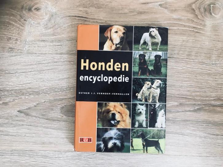 boek honden encyclopedie ras windhond staande hond, Boeken, Dieren en Huisdieren, Zo goed als nieuw, Honden, Verzenden