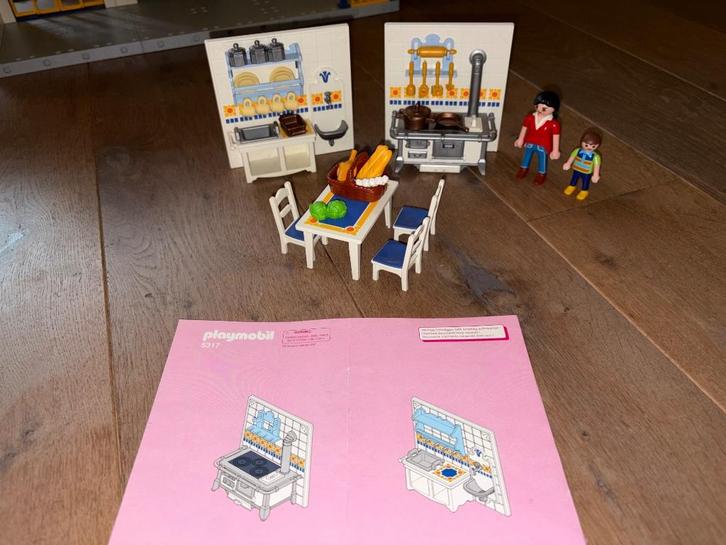 Playmobil victorian keuken (#5317), Kinderen en Baby's, Speelgoed | Playmobil, Zo goed als nieuw, Complete set, Ophalen