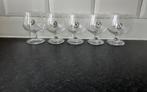 NAPOLEON glaasjes 5 stuks (klein), Ophalen of Verzenden, Zo goed als nieuw, Borrel- of Shotglas