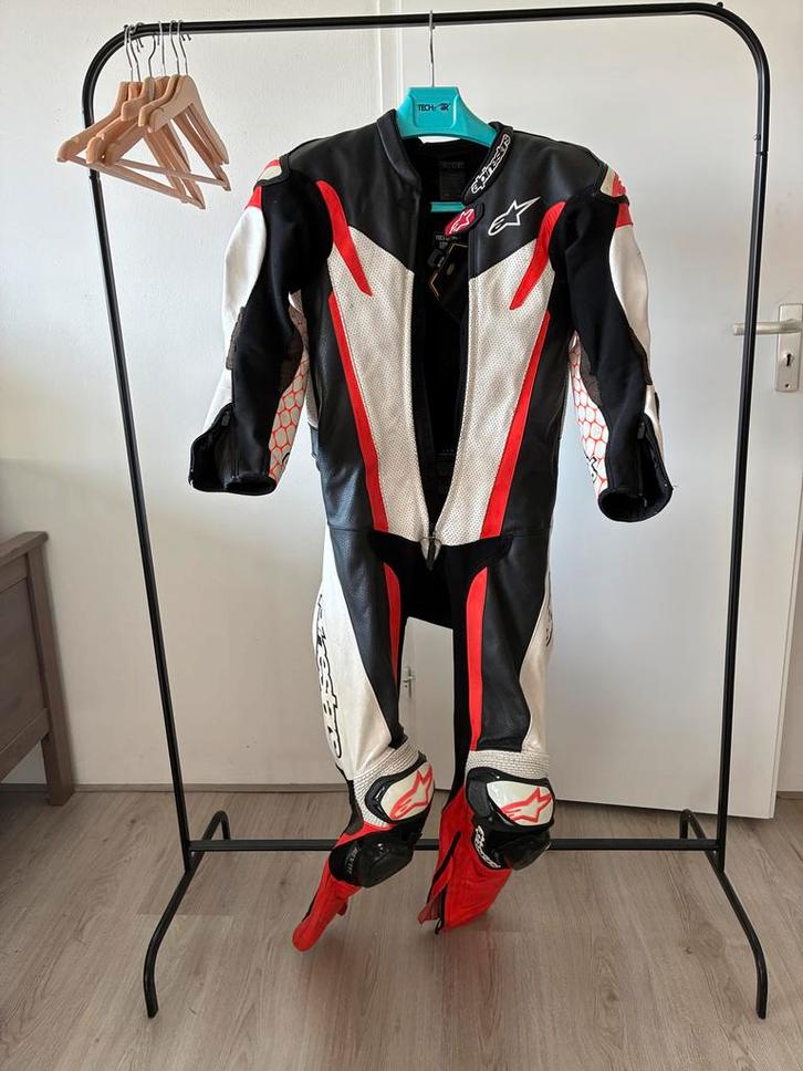 Alpinestars GP Tech V3 Raceoverall met Airbag, Motoren, Kleding | Motorkleding, Overall, Dames, Heren, Tweedehands, Ophalen of Verzenden