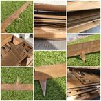 Cortenstaal border/10 stuks/ophalen/1 koop/MOETWEG, Tuin en Terras, Ophalen of Verzenden, Zo goed als nieuw, Minder dan 100 cm