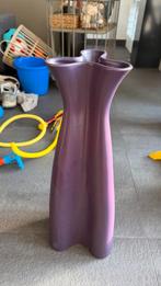 Paarse design vaas, Ophalen, Gebruikt, Overige kleuren, 50 tot 75 cm