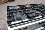 RVS 6-pits Mareno fornuis met dubbele oven horeca restaurant, Ophalen, Gebruikt, 60 cm of meer, Gas