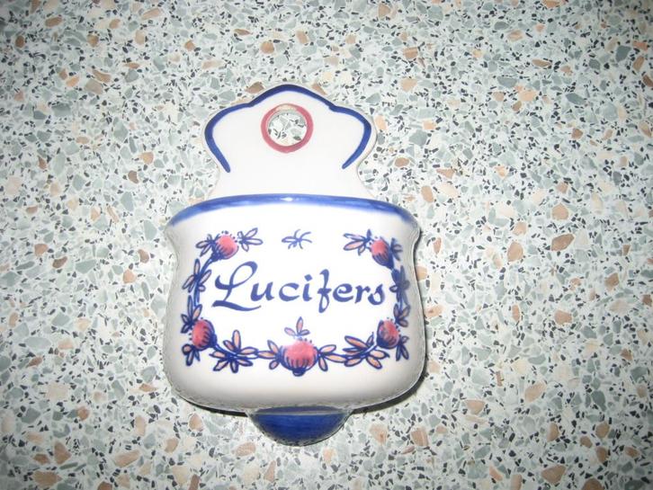 Porseleinen lucifers bakje Zenith GA, Antiek en Kunst, Antiek | Porselein, Ophalen of Verzenden