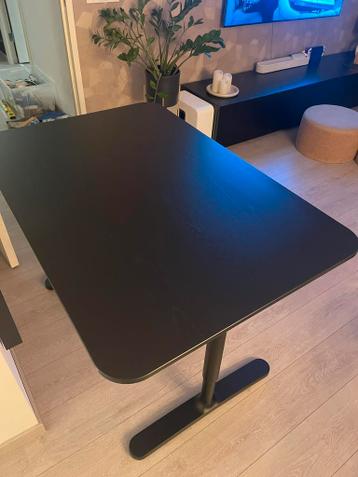Ikea bekant zwart bureau 120x80 - afbeelding 2