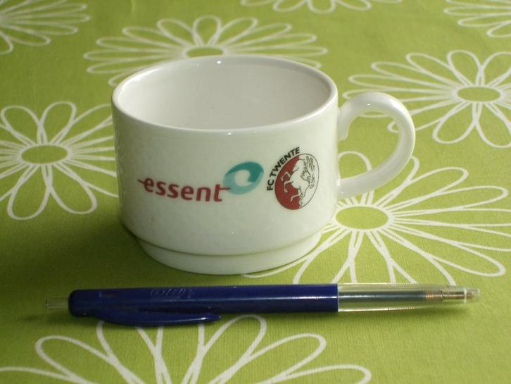 Kopje FC Twente van Essent - Villeroy & Boch, Verzamelen, Sportartikelen en Voetbal, Zo goed als nieuw, Overige typen, F.C. Twente