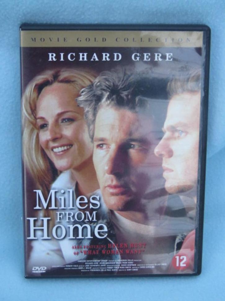 1 EURO OF GRATIS DVD Miles from home met oa Richard Gere, Cd's en Dvd's, Dvd's | Drama, Zo goed als nieuw, Drama, Vanaf 12 jaar