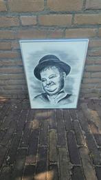 Oliver Hardy Portret Schilderij, Ophalen
