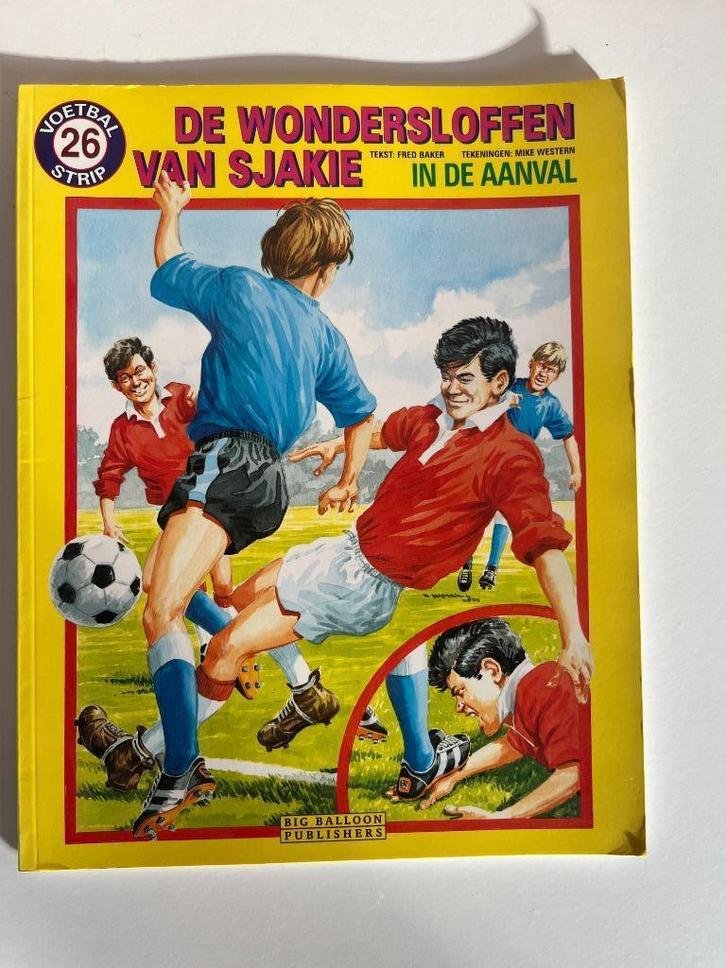 De Wondersloffen van Sjakie - In de Aanval, Boeken, Stripboeken, Gelezen, Eén stripboek, Ophalen of Verzenden
