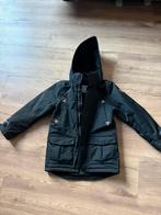 Winterjas Polarn O’Pyret, mt 140, zwart, waterdicht, Jongen of Meisje, Polarn O’Pyret, Ophalen of Verzenden, Zo goed als nieuw