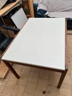 Eettafel uitklapbaar, Huis en Inrichting, Tafels | Eettafels, Ophalen, Gebruikt, 100 tot 150 cm, 50 tot 100 cm