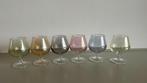 Cognag glazen in diverse kleuren, Antiek en Kunst, Ophalen of Verzenden