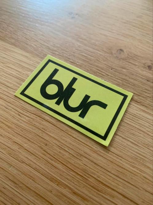 Blur sticker, Verzamelen, Stickers, Nieuw, Overige typen, Ophalen of Verzenden